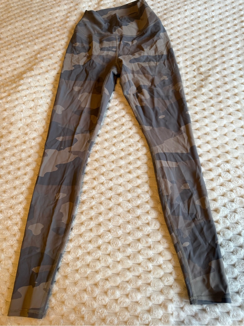 ALO Yoga Gray Camo High-Rise Leggings